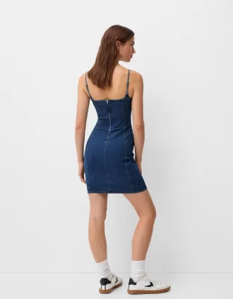 Minivestido vaquero Light blue