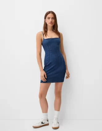 Minivestido vaquero Light blue