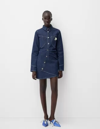 Minivestido vaquero Navy