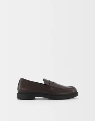 Mocasines con correa Saddle Brown