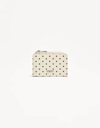 Monedero de lunares White Monedero de lunares White