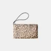 Monedero estampado animal Brown