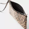 Monedero estampado animal Brown