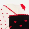 Pack 3 calcetines corazones White