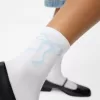 Pack 3 calcetines lazo White