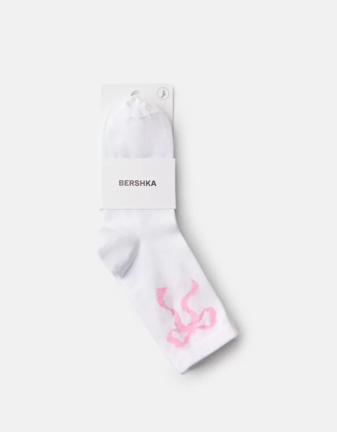 Pack 3 calcetines lazo White