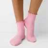 Pack de 2 calcetines pointelle Pink