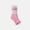 Pack de 2 calcetines pointelle Pink