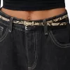 Pack de 2 cinturones finos Black Pack de 2 cinturones finos Black