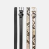 Pack de 2 cinturones finos Black Pack de 2 cinturones finos Black