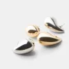Pack de 2 pendientes de gota Gold Pack de 2 pendientes de gota Gold