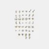 Pack de 20 pendientes de strass Gold Pack de 20 pendientes de strass Gold