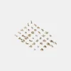 Pack de 20 pendientes de strass Gold Pack de 20 pendientes de strass Gold