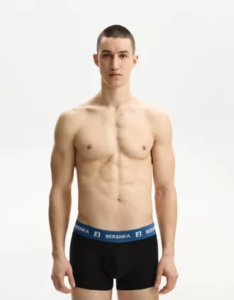Pack de 3 boxers con cinturilla ancha estampada Purple