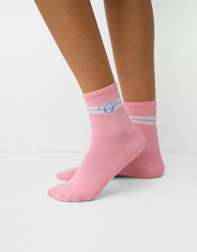 Pack de 3 calcetines Cinnamoroll Pink Pack de 3 calcetines Cinnamoroll Pink