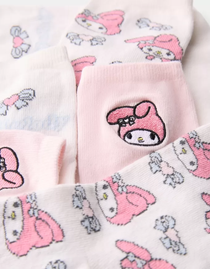 Pack de 3 calcetines My Melody White