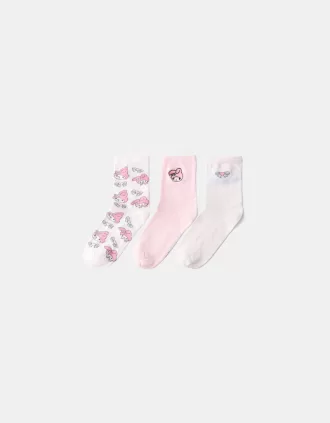 Pack de 3 calcetines My Melody White