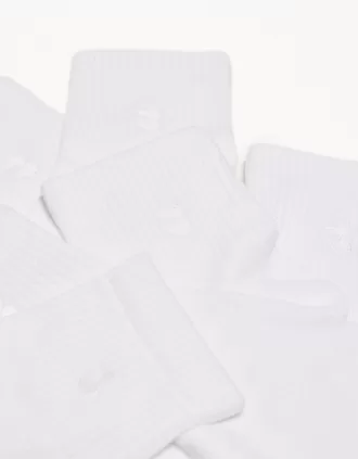 Pack de 3 calcetines cortos White