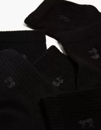 Pack de 3 calcetines cortos Black