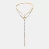 Pack de 3 collares con colgantes Gold