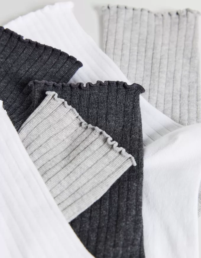 Pack de 3 pares de calcetines Grey Pack de 3 pares de calcetines Grey