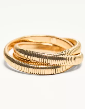 Pack de 3 pulseras elásticas Gold