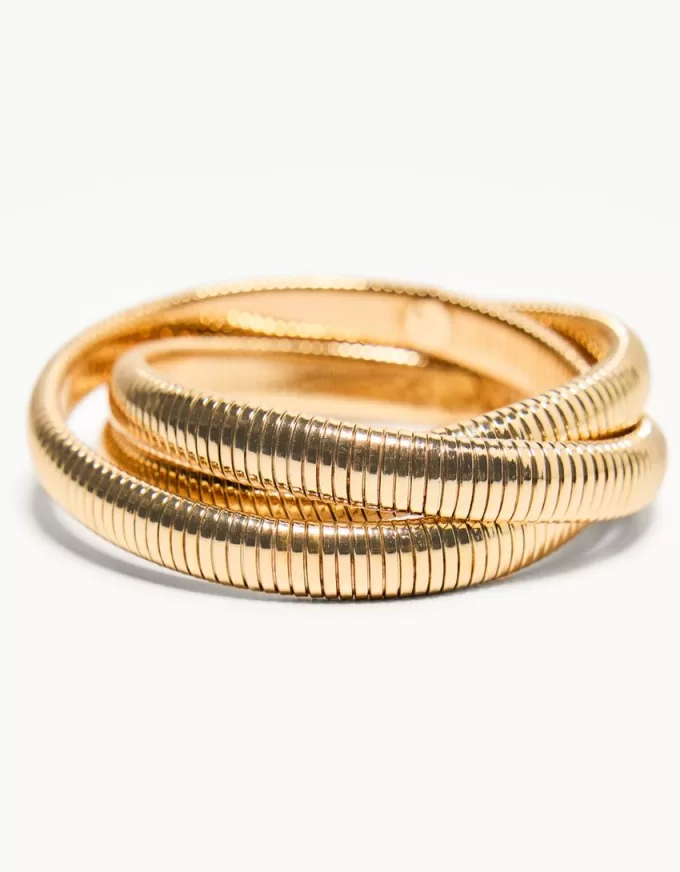 Pack de 3 pulseras elásticas Gold Pack de 3 pulseras elásticas Gold