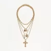 Pack de 4 collares con colgantes Gold Pack de 4 collares con colgantes Gold