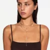 Pack de 4 collares con colgantes Gold Pack de 4 collares con colgantes Gold