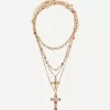 Pack de 4 collares con colgantes Gold Pack de 4 collares con colgantes Gold