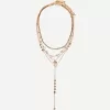 Pack de 4 collares con colgantes Gold Pack de 4 collares con colgantes Gold