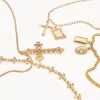 Pack de 4 collares con colgantes Gold Pack de 4 collares con colgantes Gold