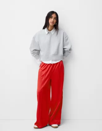 Pantalón con rayas laterales Red