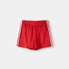 Pantalón corto retro con raya lateral Red