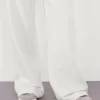 Pantalón de felpa con costuras laterales. Grey