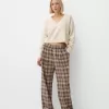 Pantalón recto cuadros Brown Pantalón recto cuadros Brown
