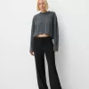 Pantalón sastre ancho Black