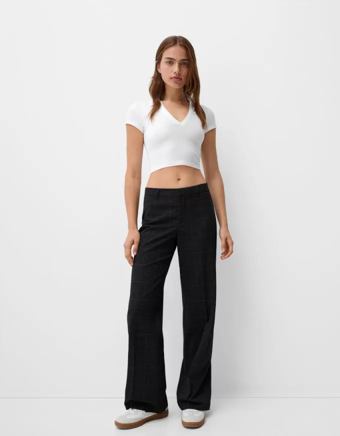 Pantalón sastre ancho Dark blue