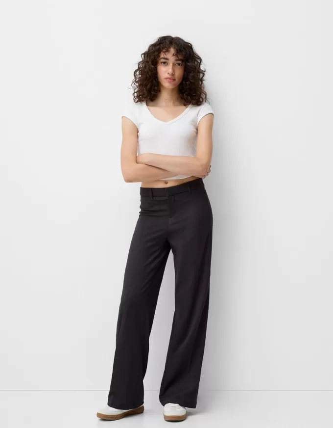 Pantalón sastre ancho Grey