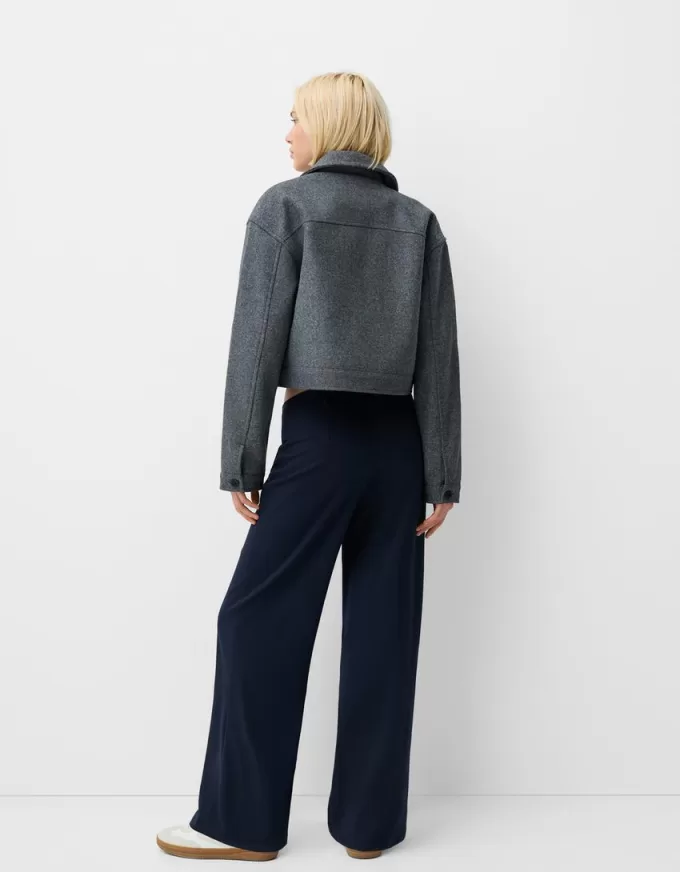 Pantalón sastre ancho Navy