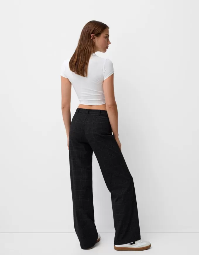 Pantalón sastre ancho Dark blue