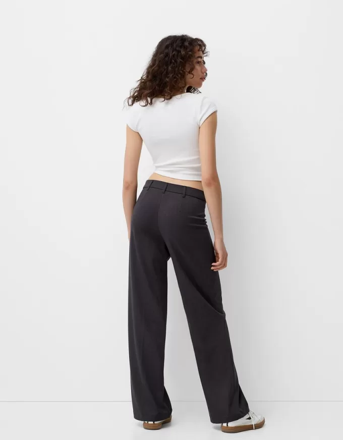 Pantalón sastre ancho Grey