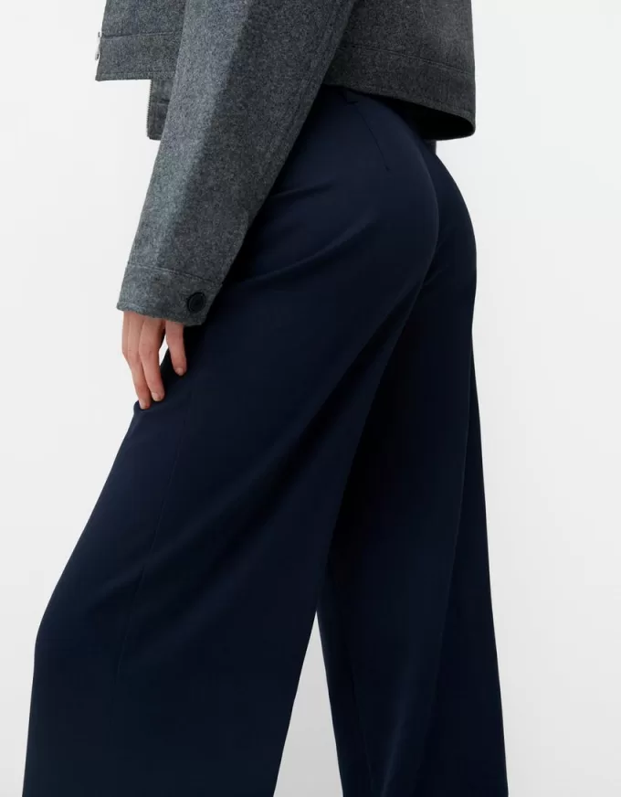 Pantalón sastre ancho Navy