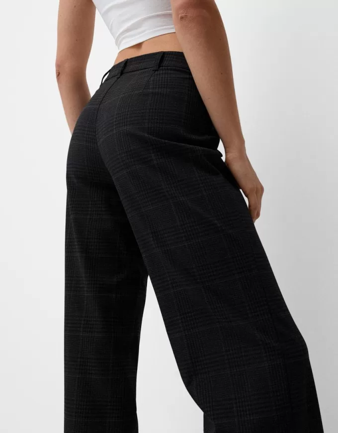 Pantalón sastre ancho Dark blue