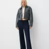 Pantalón sastre ancho Navy