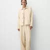 Pantalón super baggy con pinzas Sand Pantalón super baggy con pinzas Sand