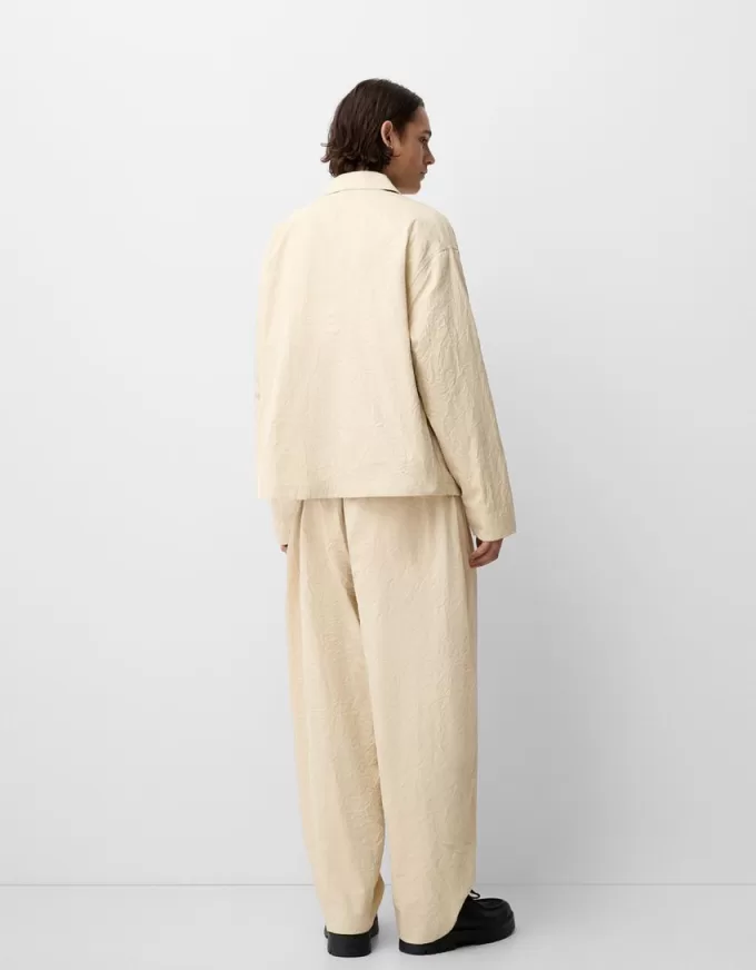 Pantalón super baggy con pinzas Sand Pantalón super baggy con pinzas Sand