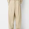 Pantalón super baggy con pinzas Sand Pantalón super baggy con pinzas Sand