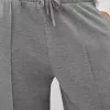 Pantalones anchos de tacto suave Dark grey