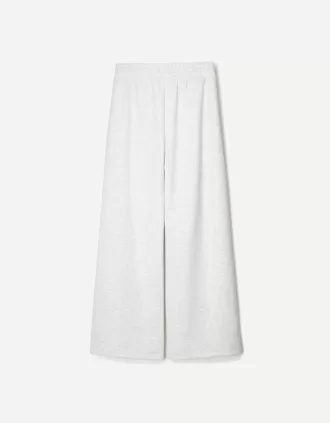 Pantalones anchos suaves Grey
